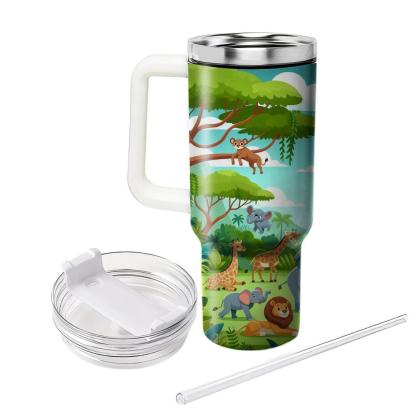 Lively Animal Safari  Travel Tumblers