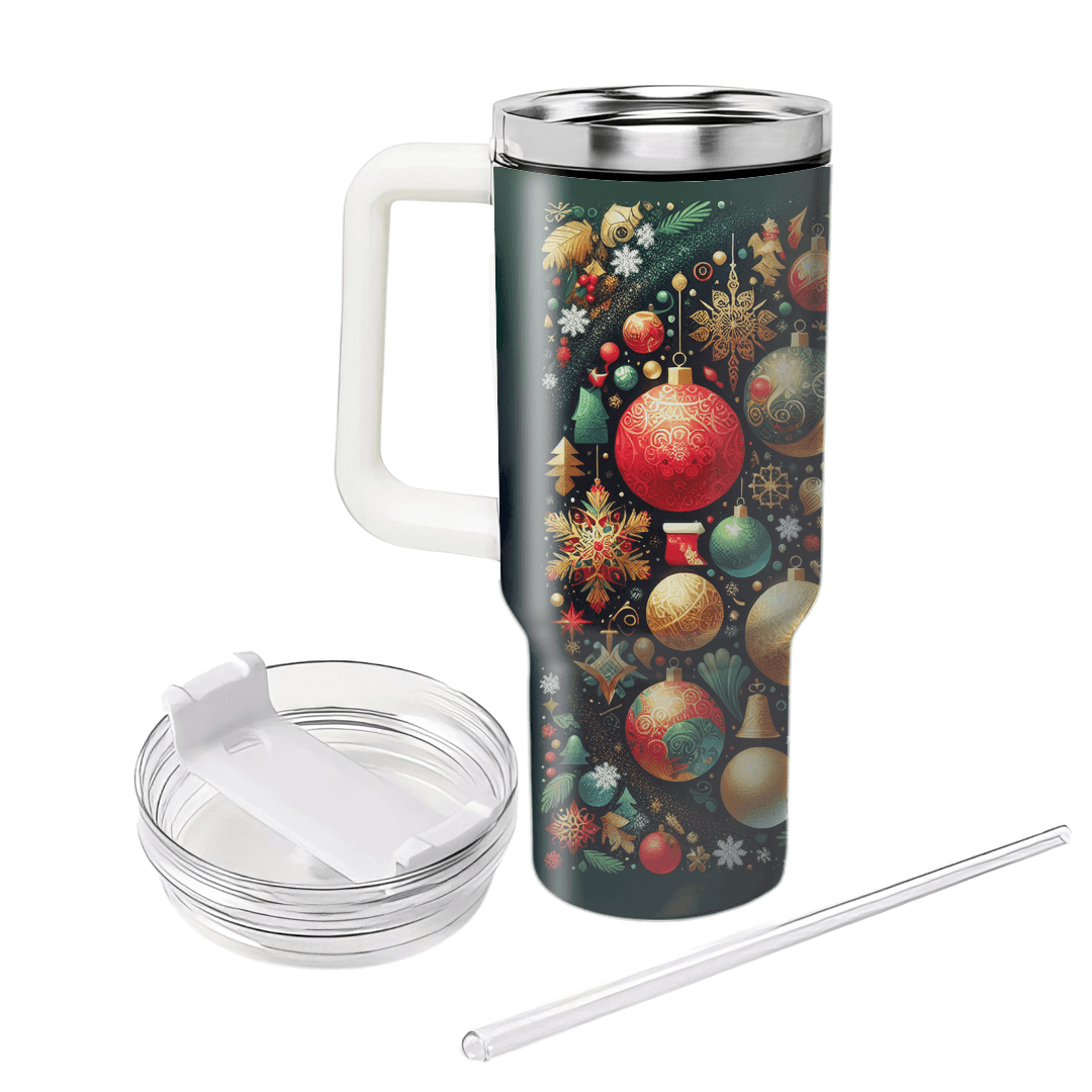 Sparkling Synchronicity - A Global Christmas  Personalized Tumblers