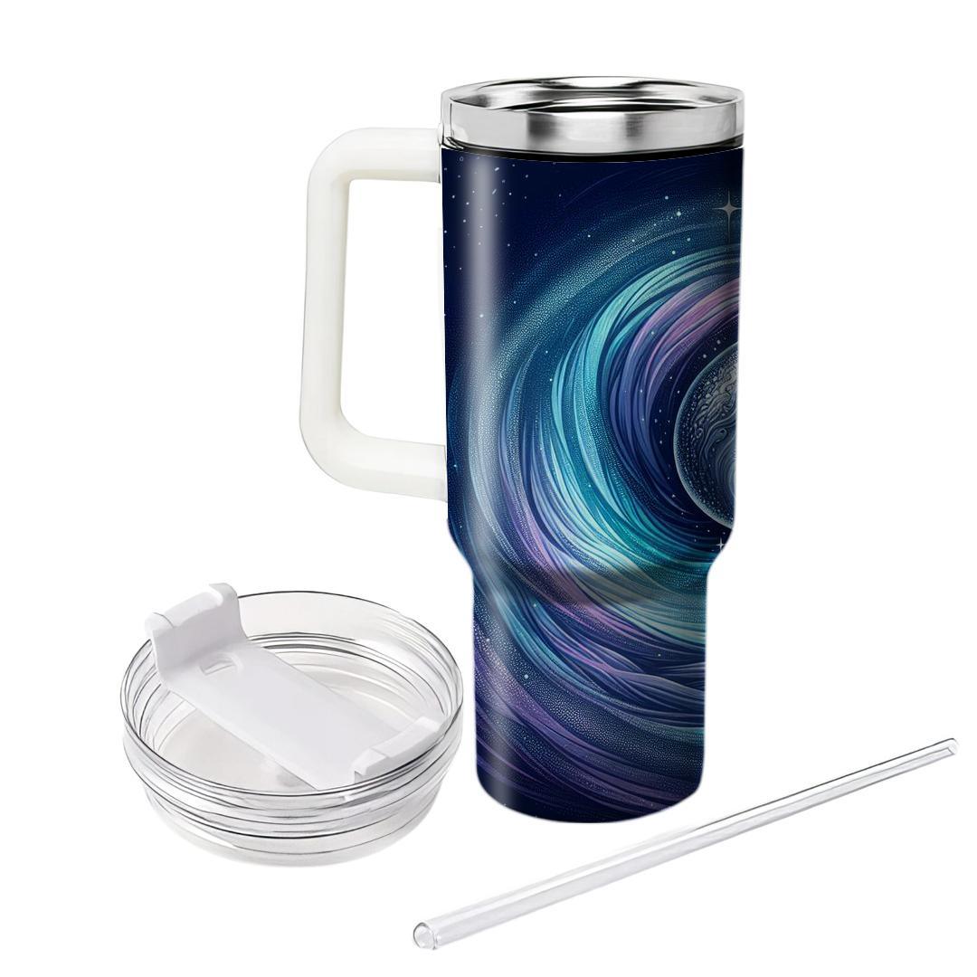 Mystical Narwhal Voyage  Travel Tumblers