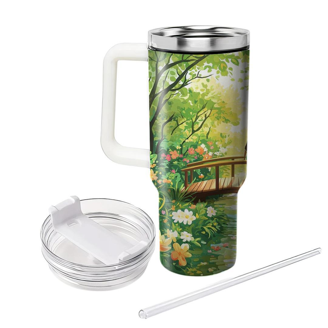 The Bridge Of Memories: Crossing Into Love’s Embrace Insulated Tumblers