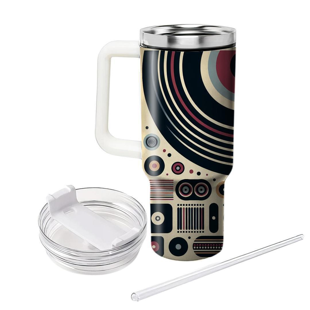 Retro Record  Unique Tumblers