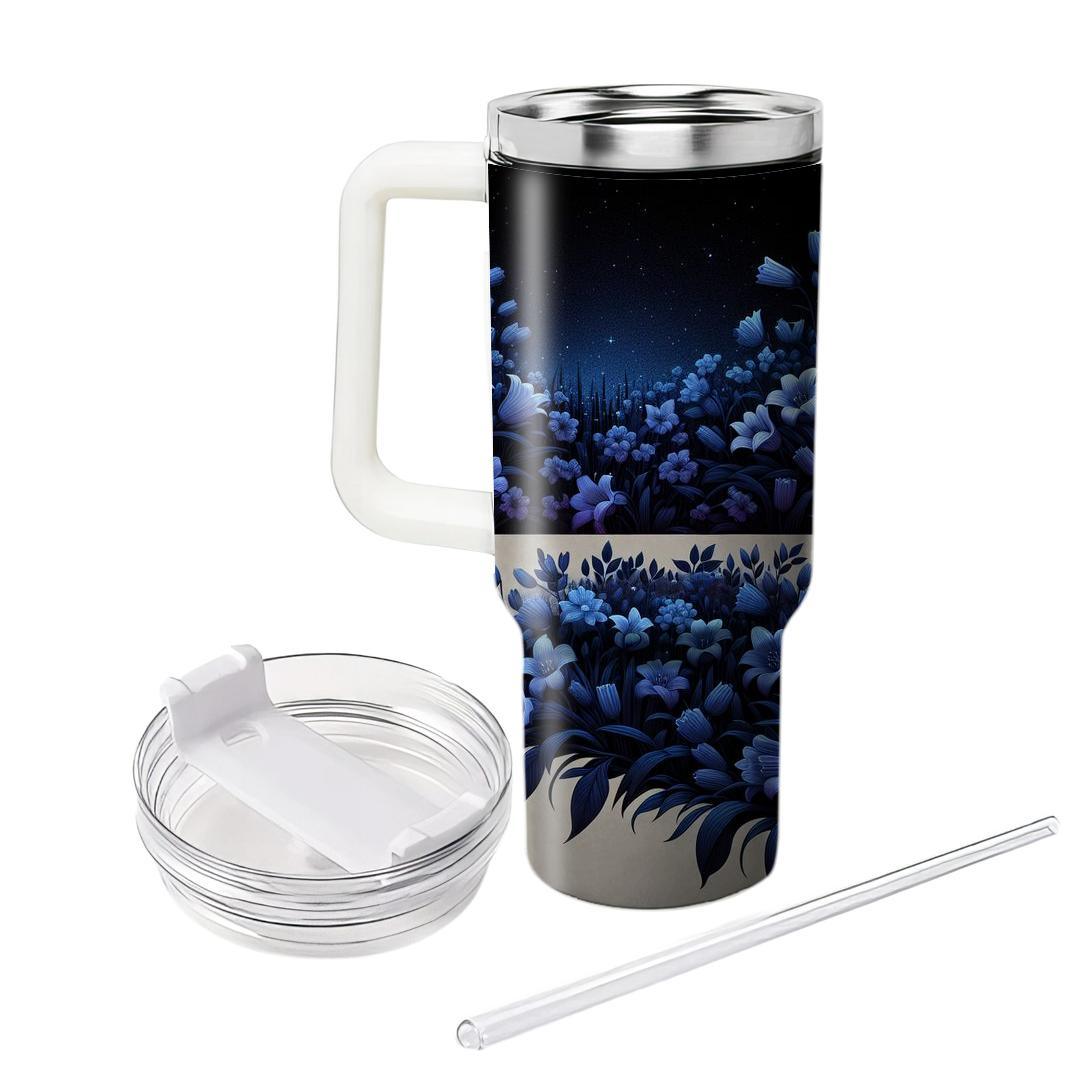 Midnight Bluebells  Unique Tumblers