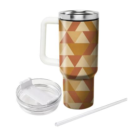 Triangular Desert Mirage Unique Tumblers
