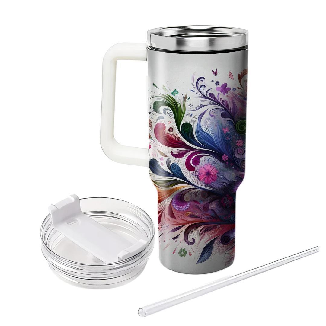 Floral Fiesta - International Women’s Day  Tumblers With Lids