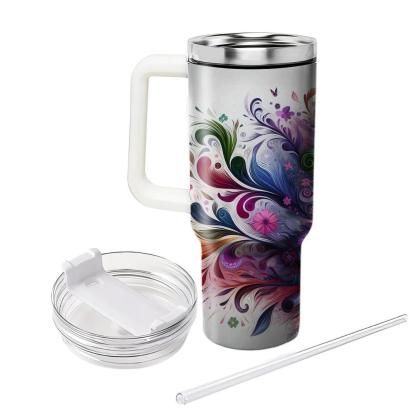Floral Fiesta - International Women’s Day  Tumblers With Lids