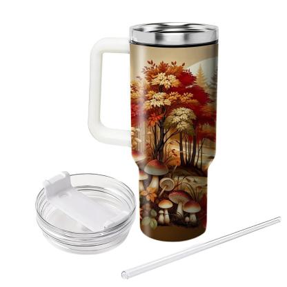 Autumn Woodland Scene  Tumbler Cups