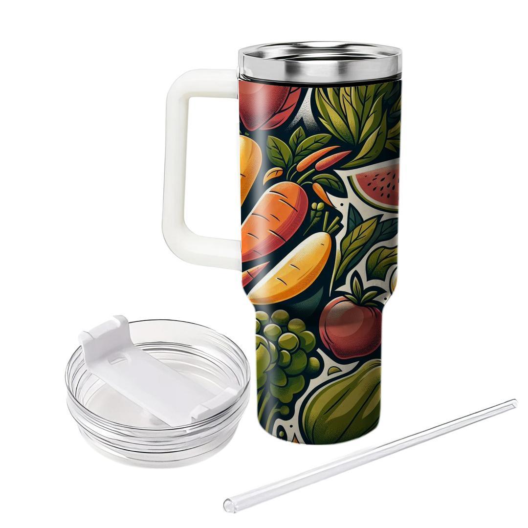 Charming Farmhouse Fresh  Personalized Tumblers