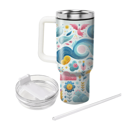 Whimsical Wonderland  Tumbler Cups