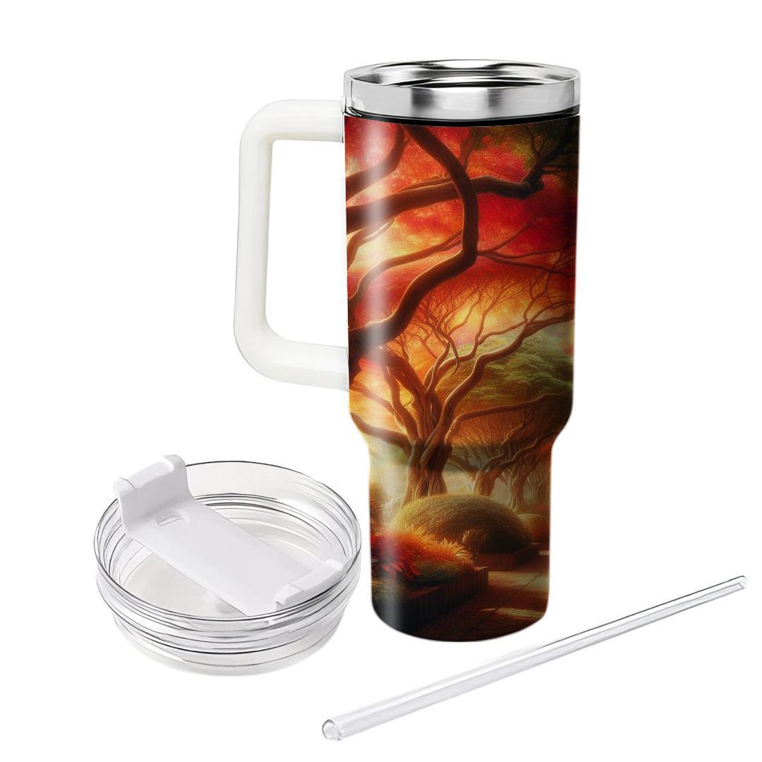 Autumn Foliage Trail  Tumbler Cups