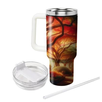 Autumn Foliage Trail  Tumbler Cups