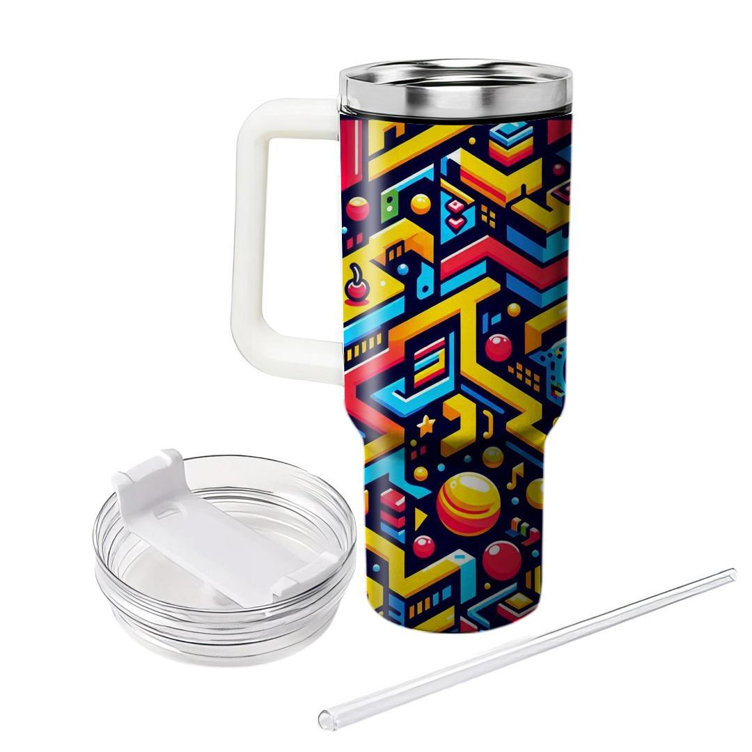Pac-dot Pop  Personalized Tumblers