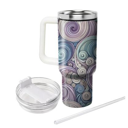 Ethereal Tie-dye Swirl  Tumbler Cups