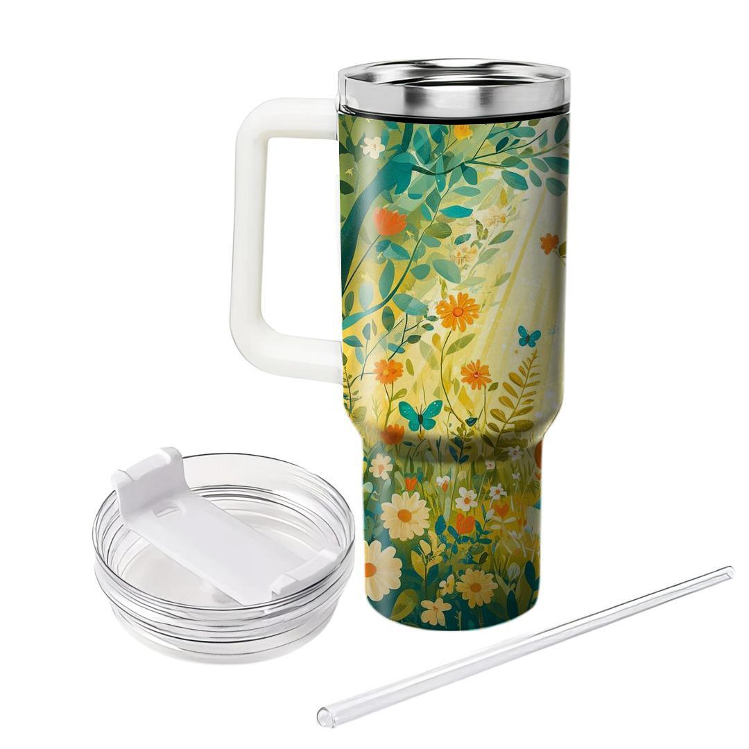 The Echo Of Laughter: A Mother’s Joy In Every Moment Tumblers With Lids