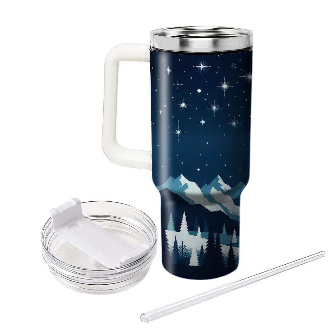 Winter Starlight Adventure  Custom Tumblers