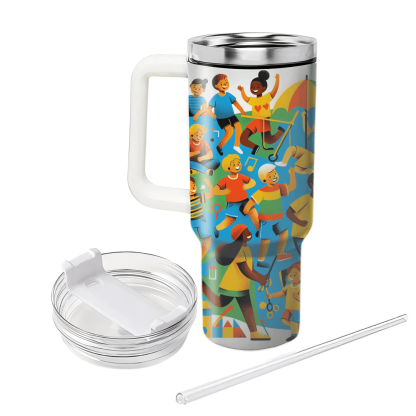 Chasing Dreams - International Children’s Day  Decorative Tumblers