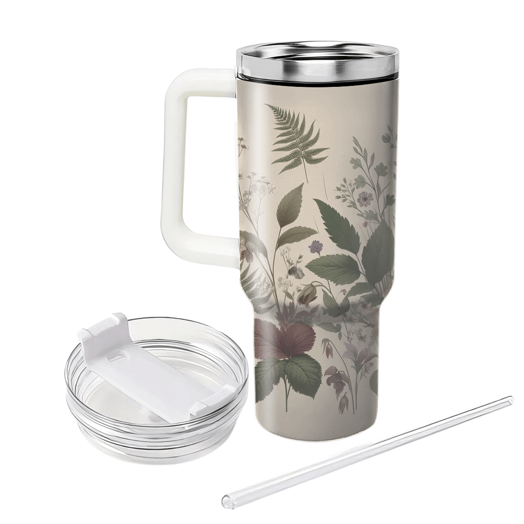 Forest Floral Whispers  Unique Tumblers