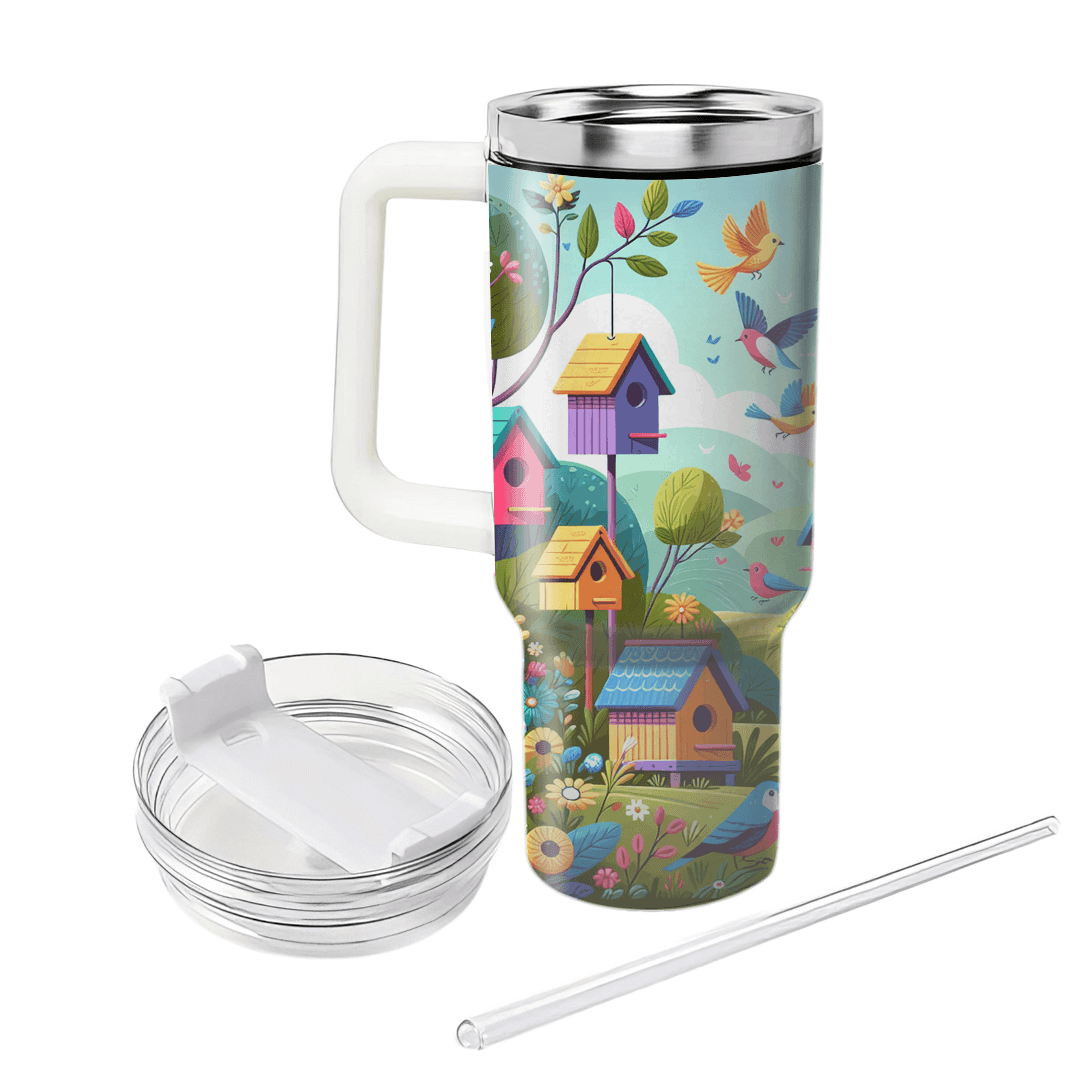 Charming Birdhouse  Custom Tumblers