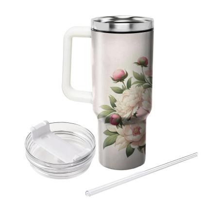 Blushing Peony Harmony  Insulated Tumblers