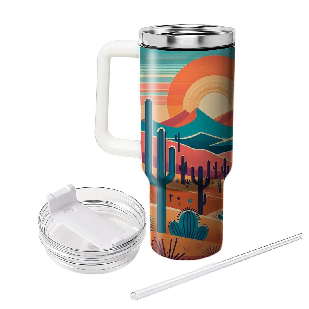 Seventies Southwest  Travel Tumblers