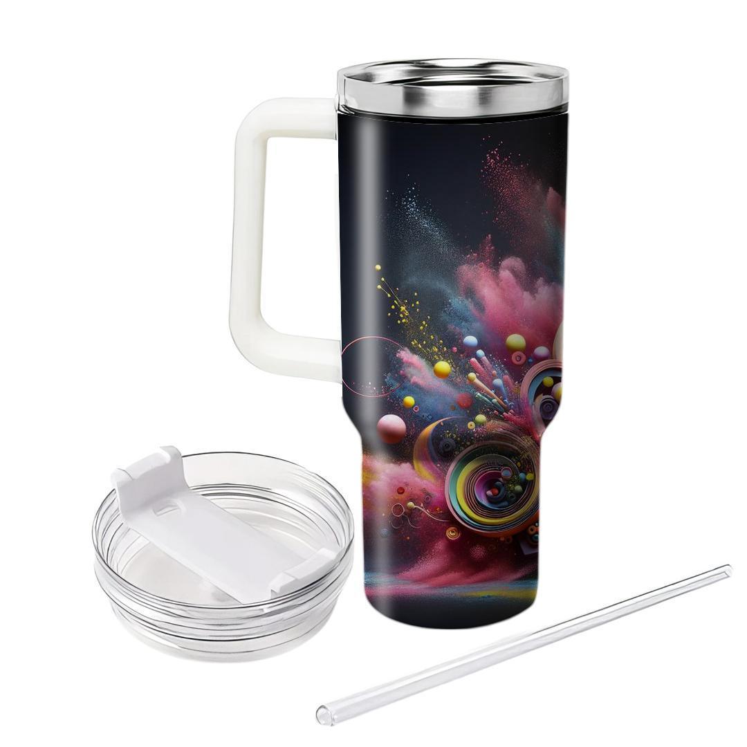 Joyous Fusion - A Festival Of Colors  Tumbler Cups