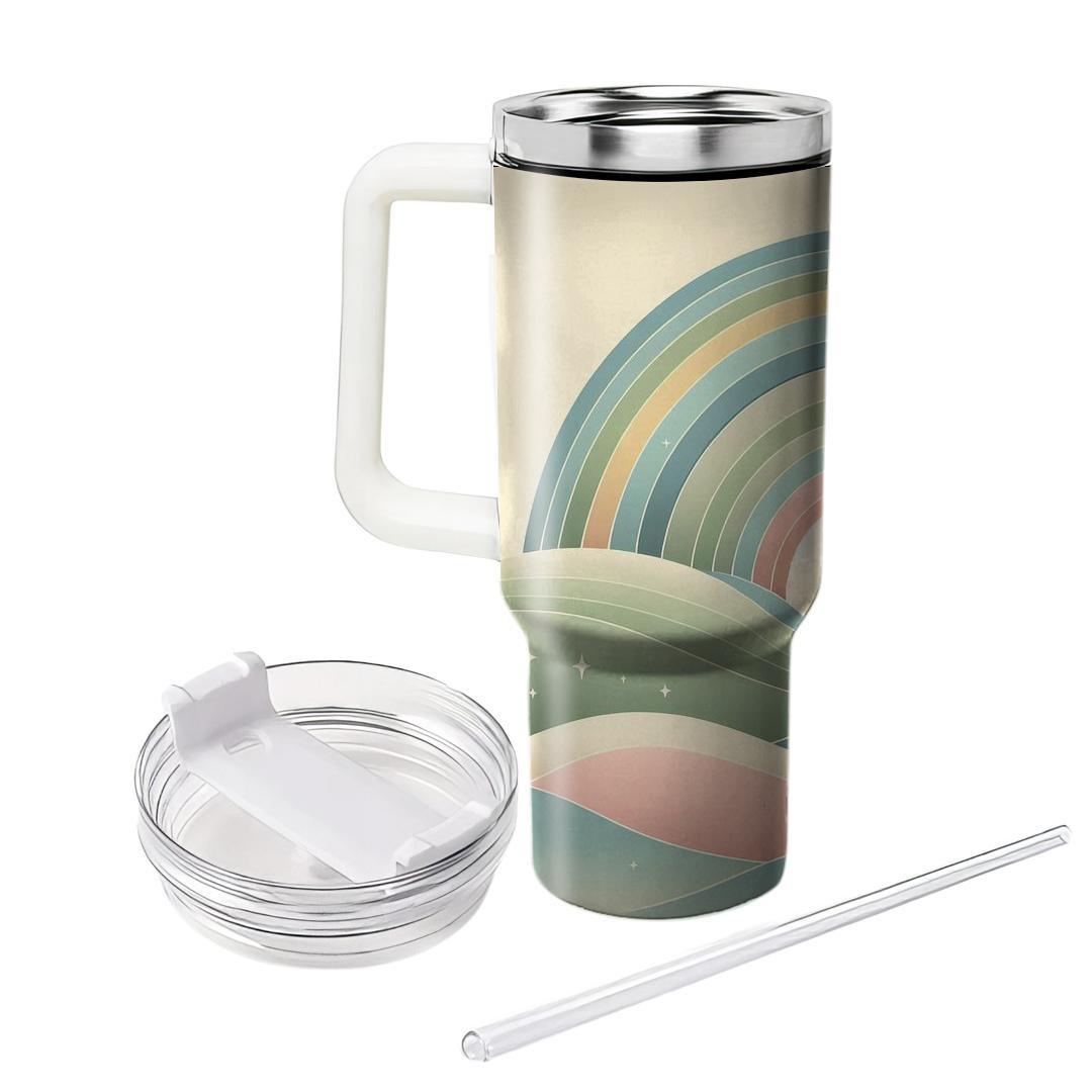 Peaceful Rainbow Valley  Decorative Tumblers