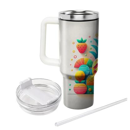 Funky Fresh Fruit  Personalized Tumblers