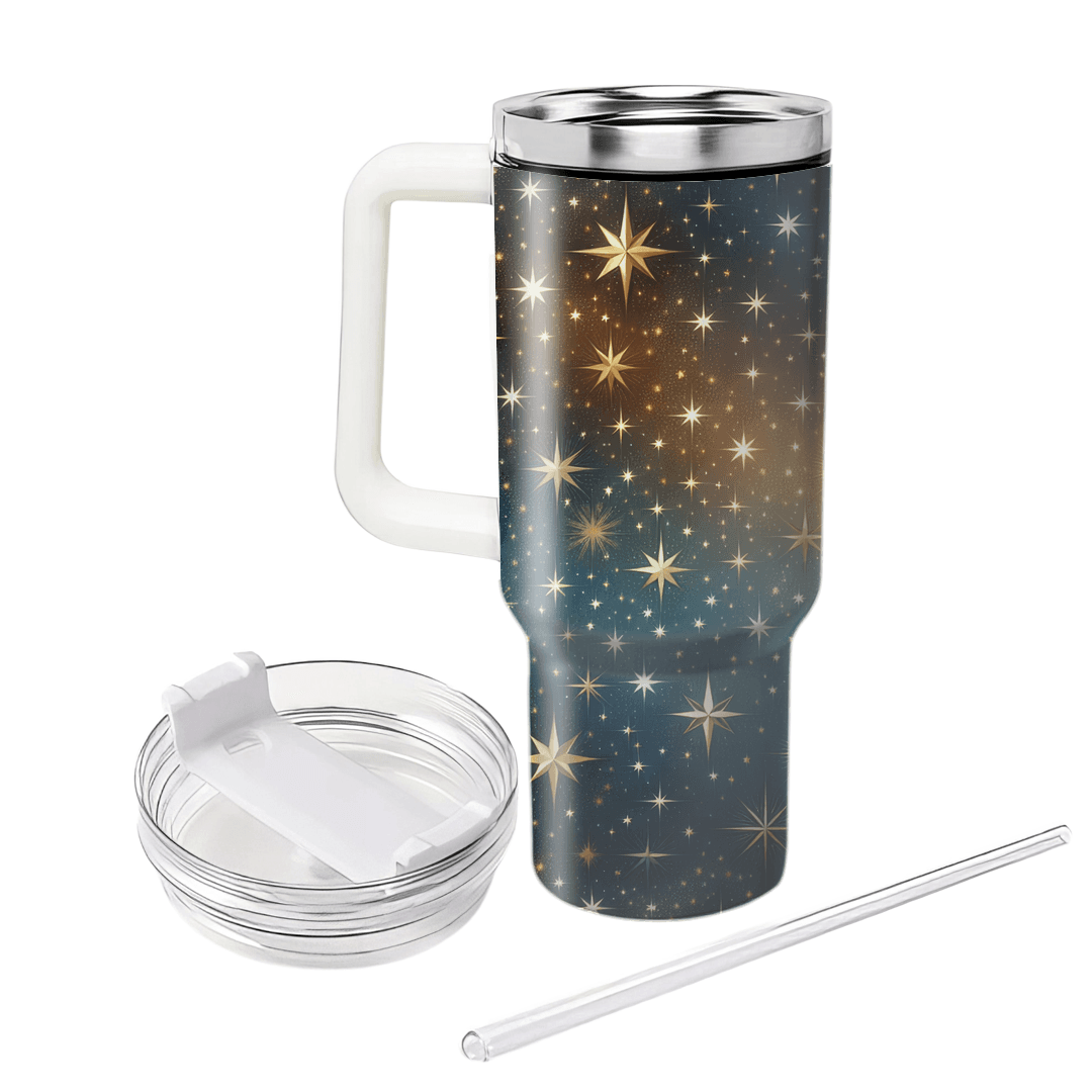 Starlit Night Sky Tumbler Cups