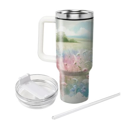 Pastel Alpaca Fields  Decorative Tumblers
