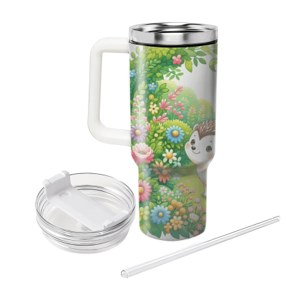 Lively Hedgehog Adventure  Tumblers With Lids