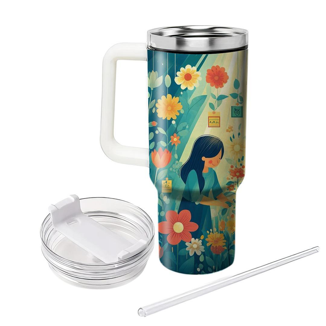 The Garden Of Hope: Cultivating A Future With Love Insulated Tumblers