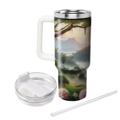 Enchanting Elephant Elegance  Travel Tumblers