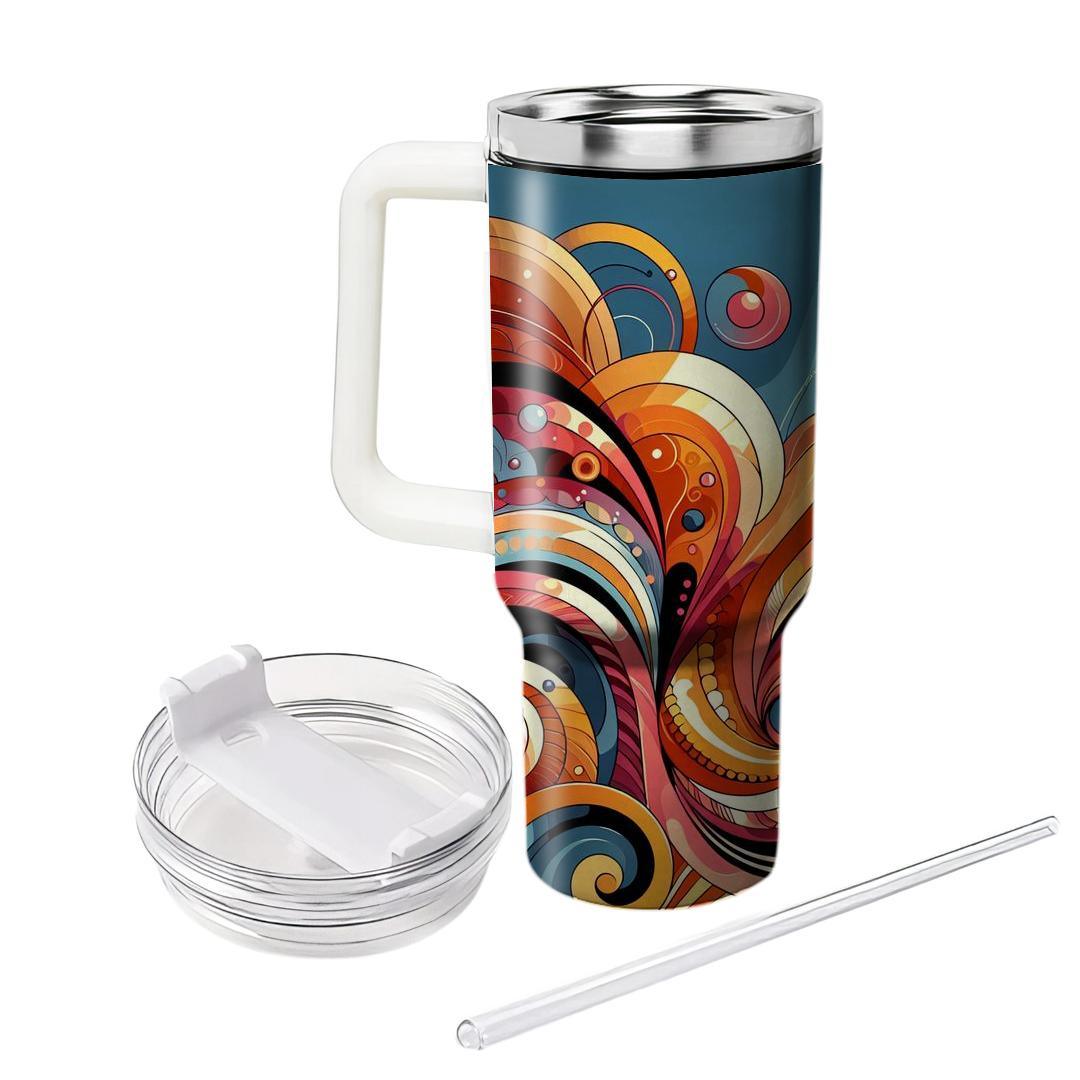 Sunshine Psychedelia  Travel Tumblers