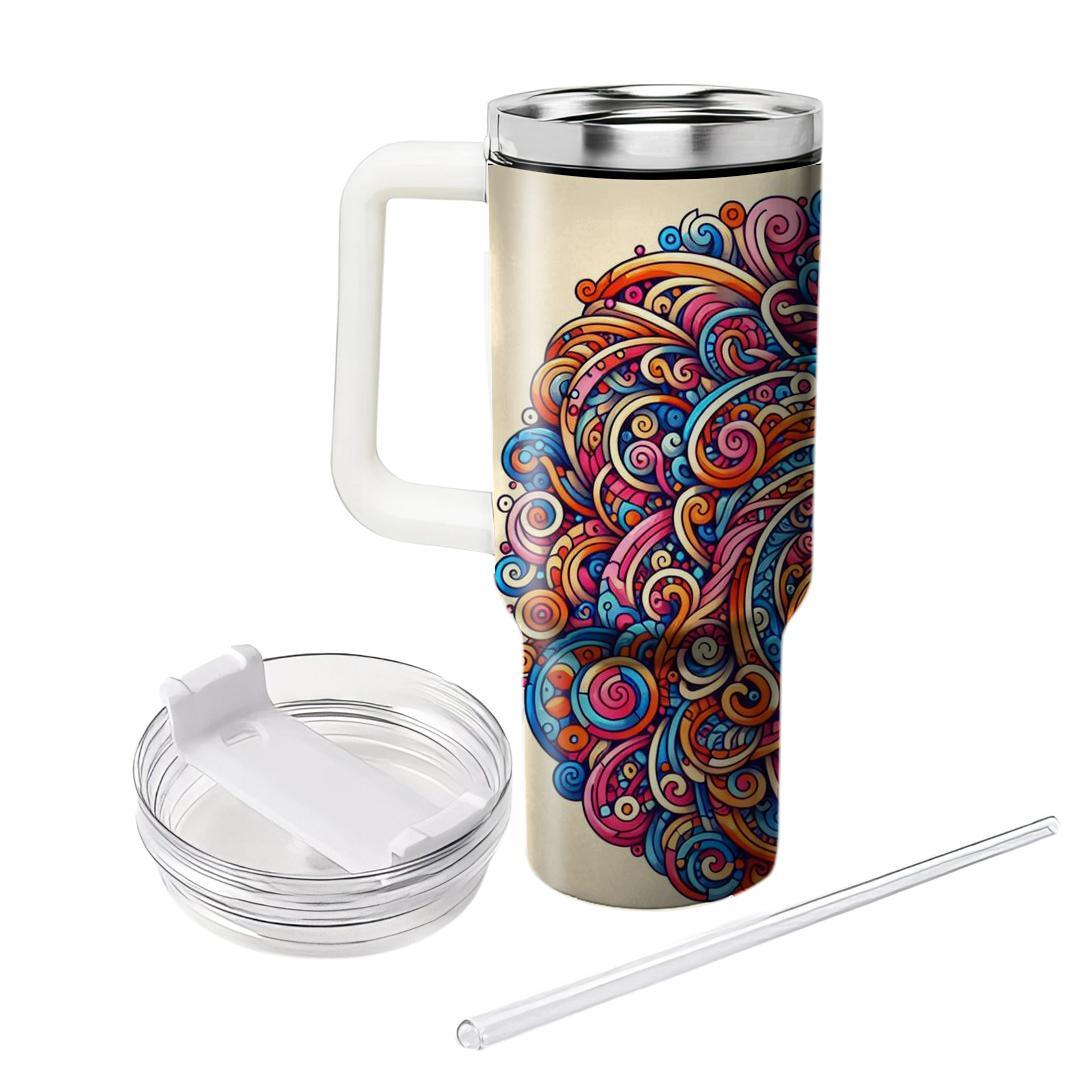 Kaleidoscope Daydream  Tumbler Cups