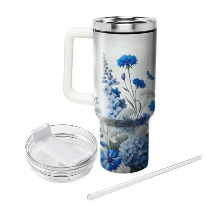 Rhapsody In Blue  Insulated Tumblers