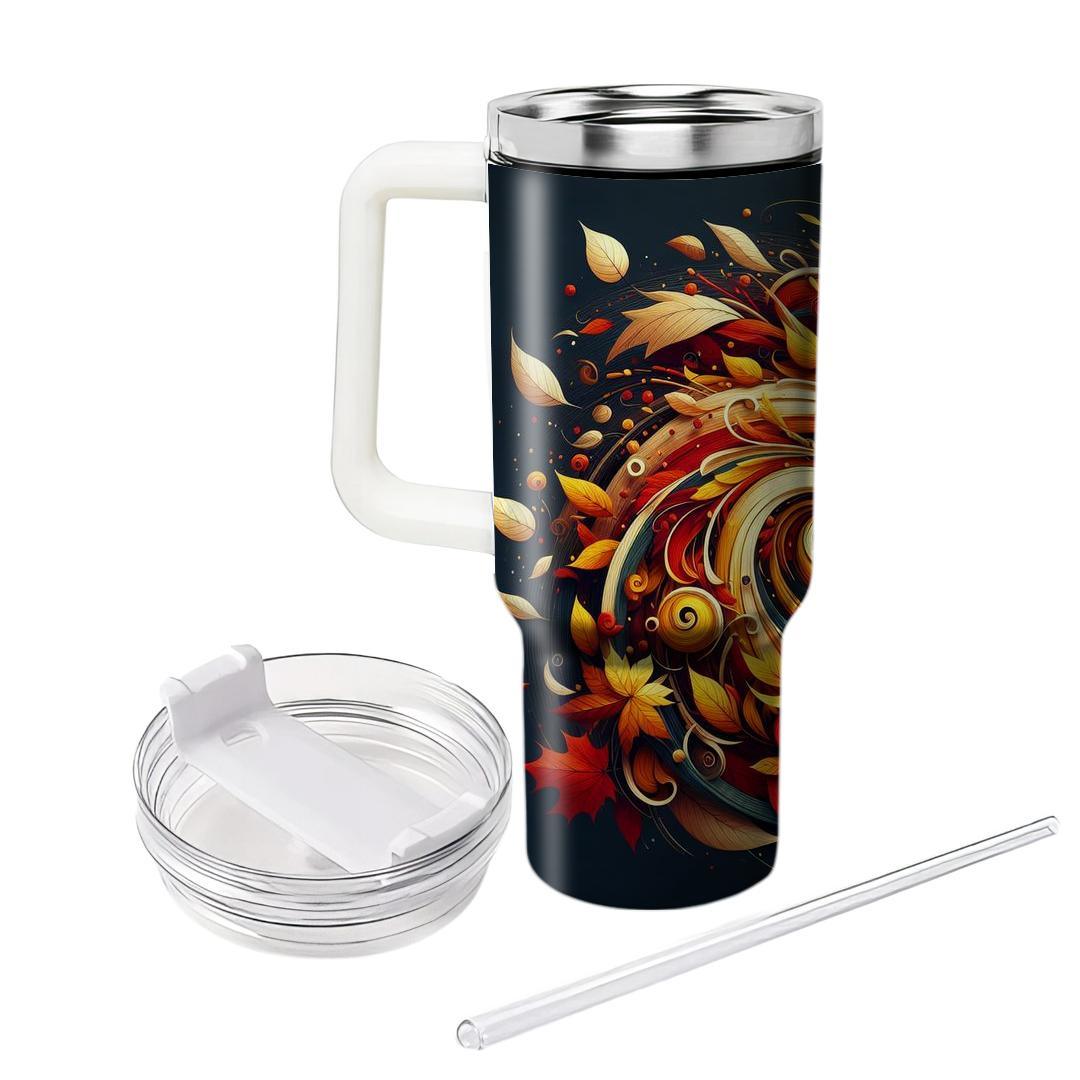 Autumn Leafy Dreams  Travel Tumblers