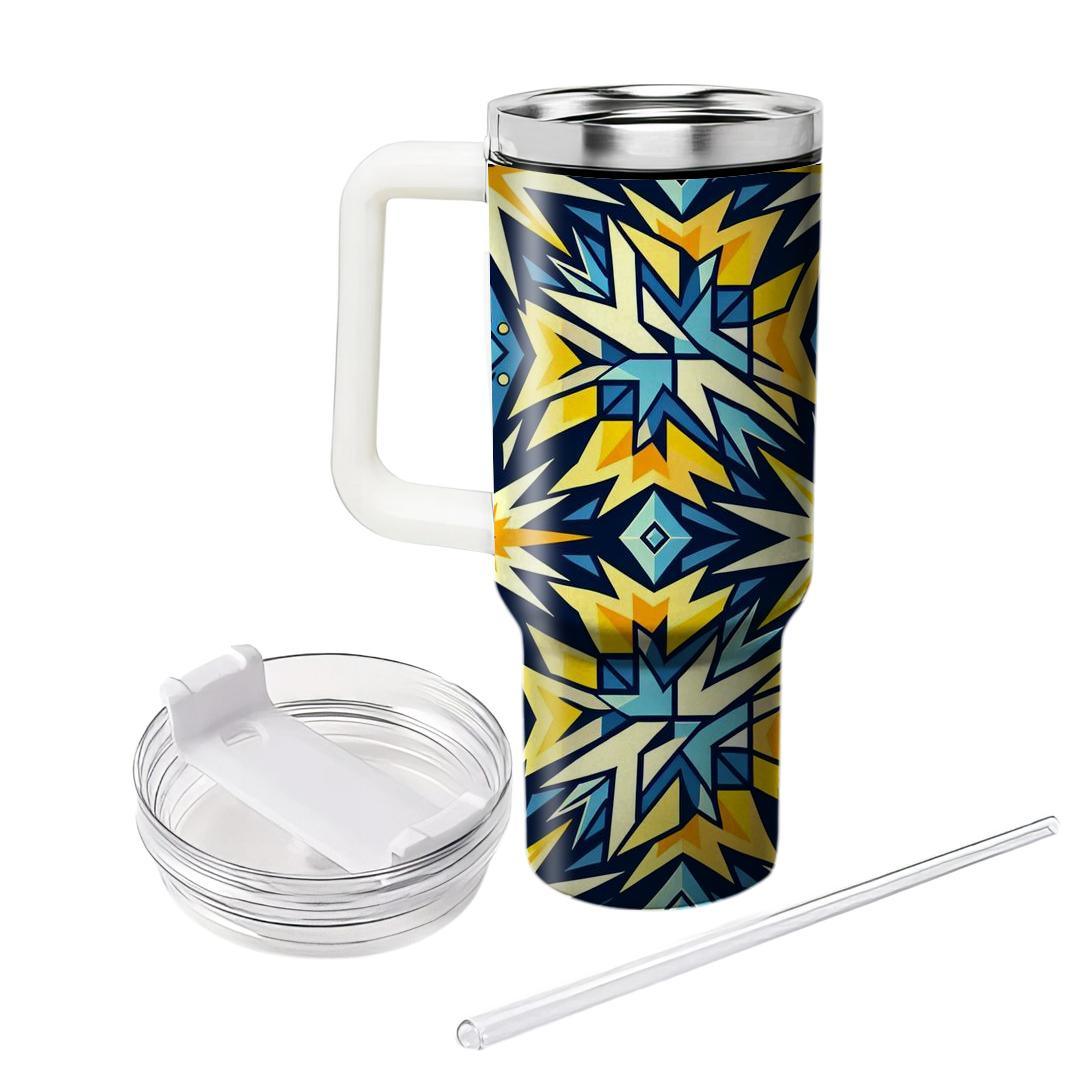 Radiant Star Pattern  Tumblers For Gifts