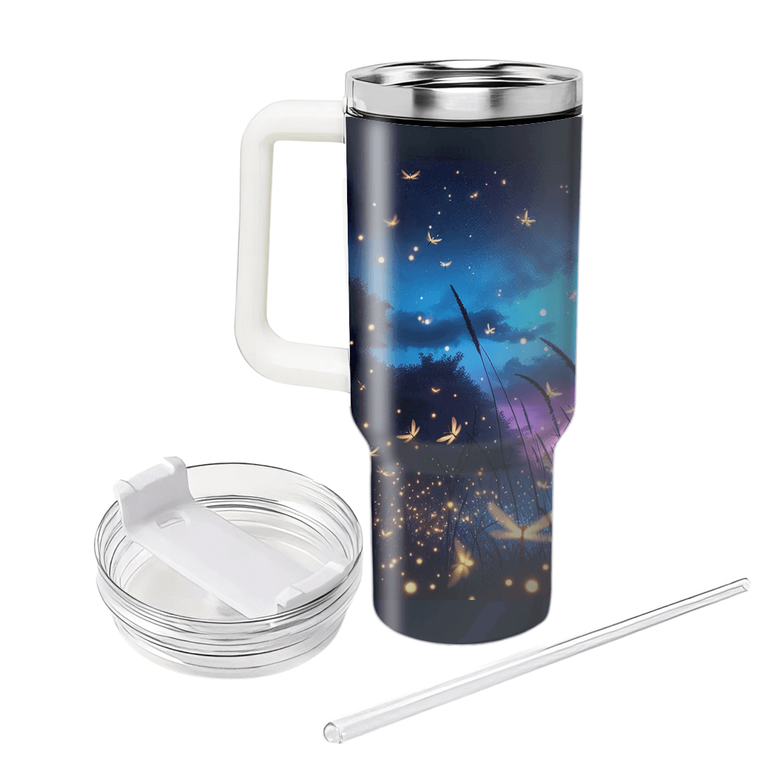 Luminous Firefly Night  Decorative Tumblers