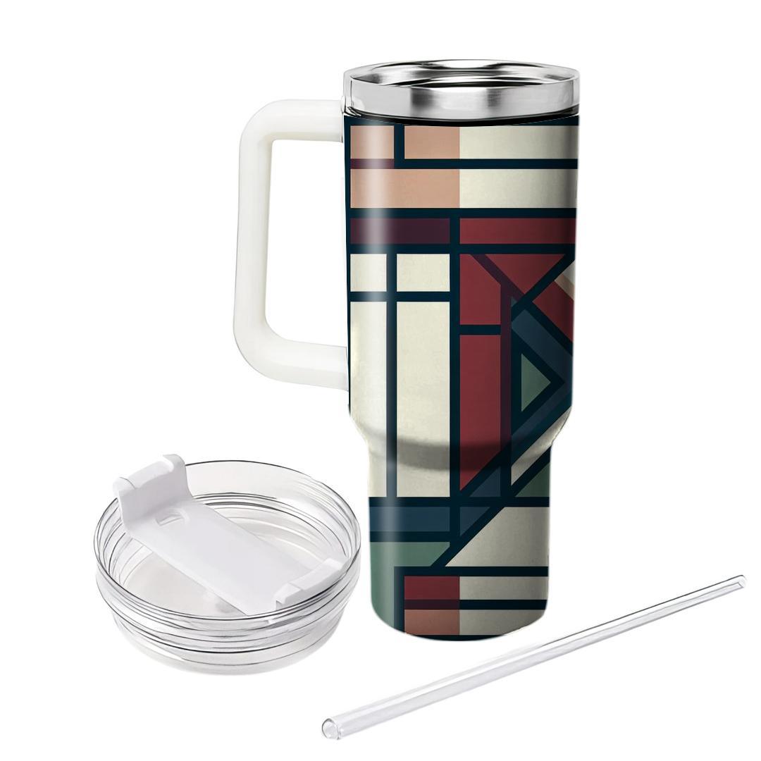 Vintage Plaid Harmony  Tumblers For Gifts