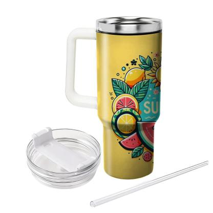 Playful Summer Fruits  Custom Tumblers