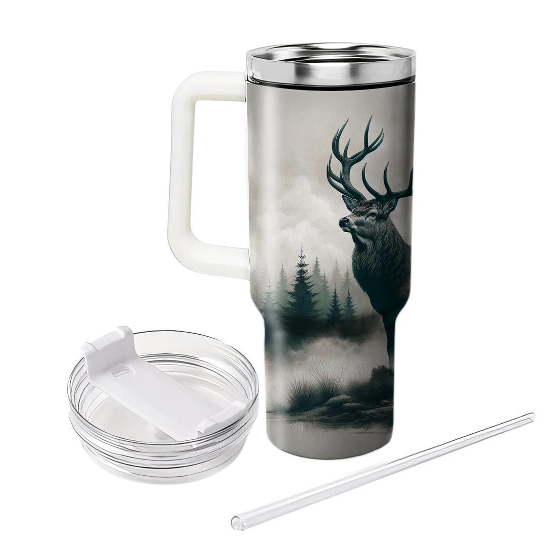 Majestic Stag Majesty  Tumblers With Lids