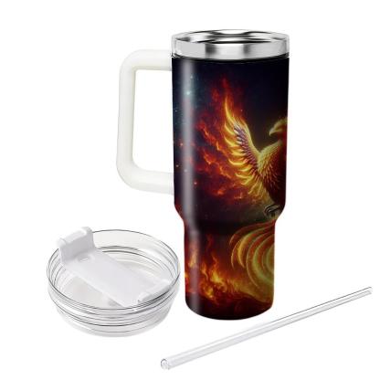 Majestic Phoenix Rise  Travel Tumblers