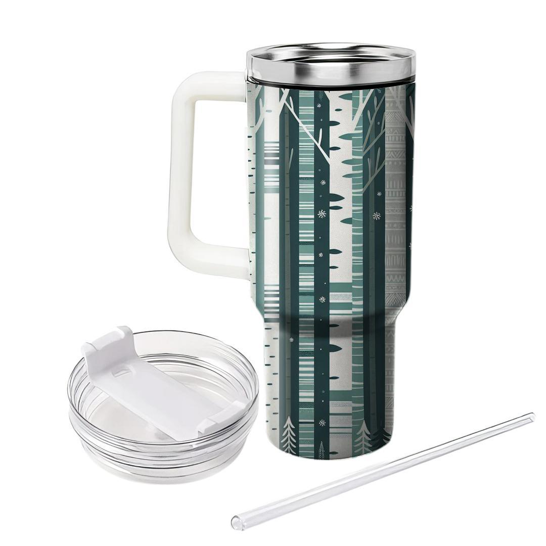 Winter Birch  Insulated Tumblers