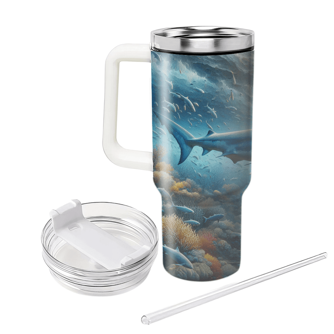 Fierce Shark Attack  Tumblers For Gifts