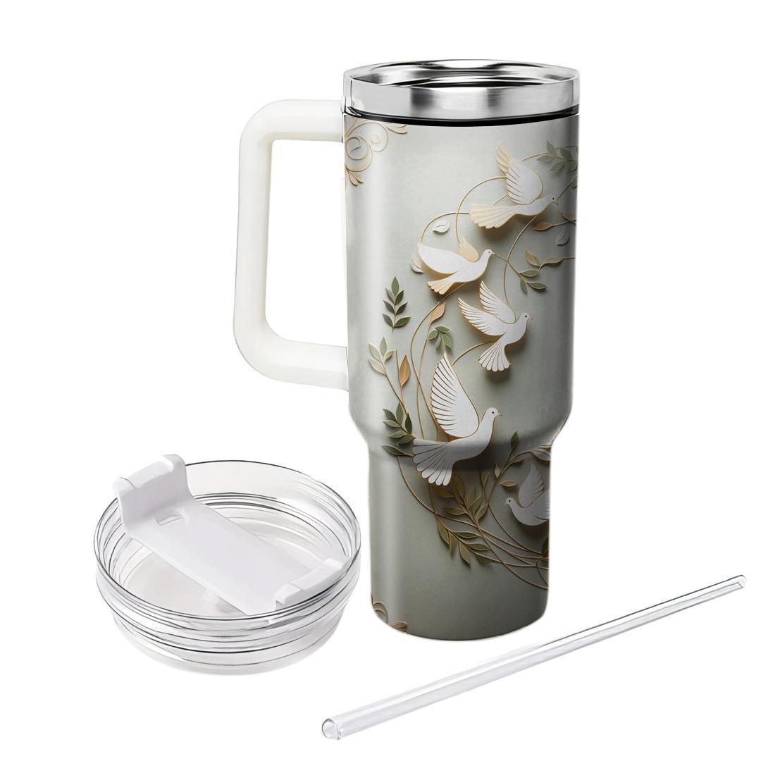 Celebration Of Peace - International Day Of Peace  Tumblers With Lids
