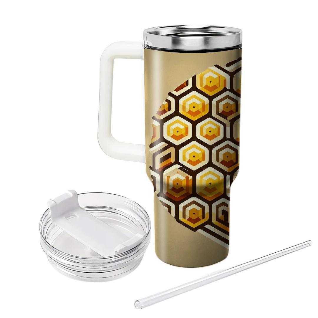 Hexagonal Honeycomb Symphony  Tumblers For Gifts