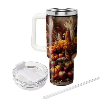 Bountiful Blessings - Harvest Festival  Tumblers With Lids
