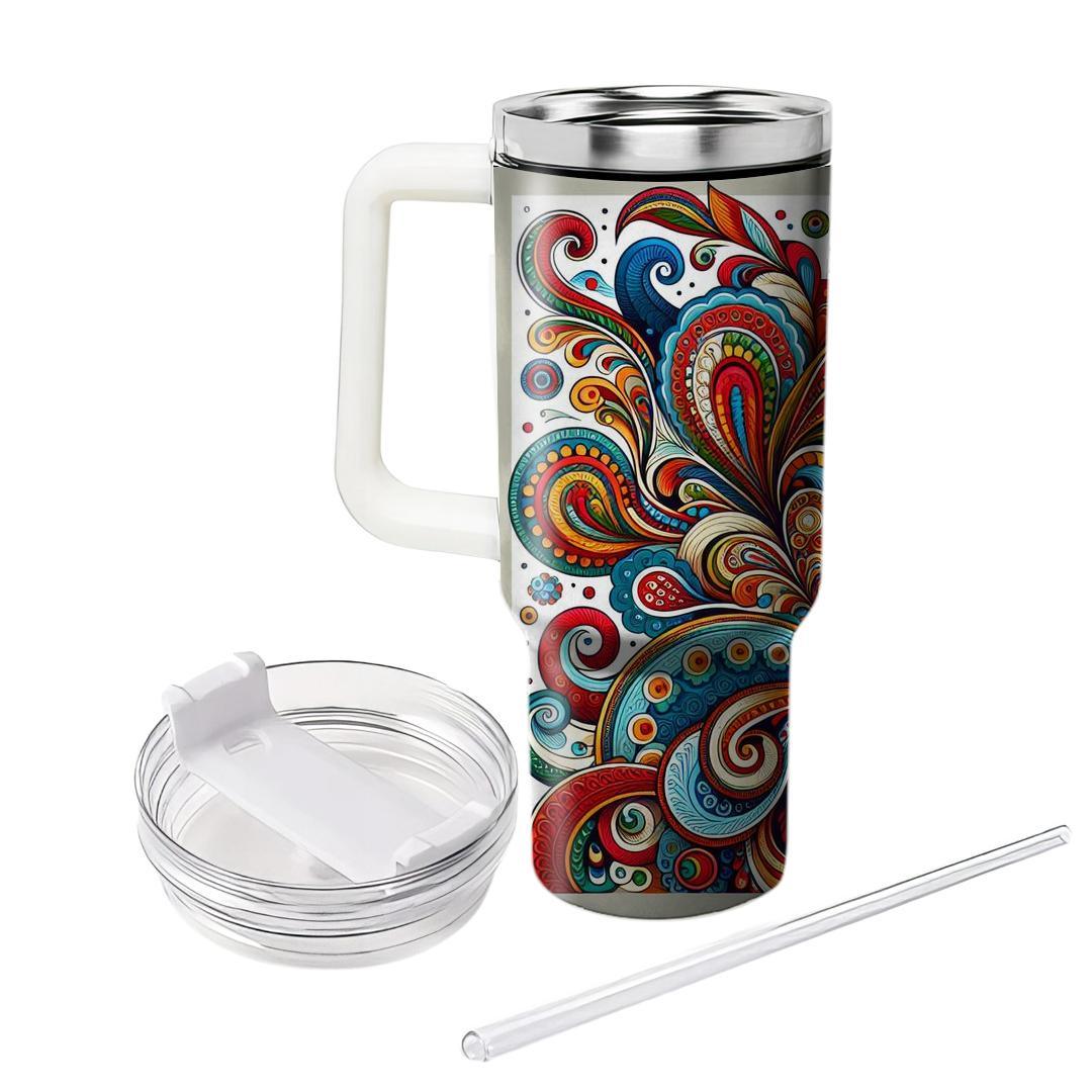  Paisley  Travel Tumblers