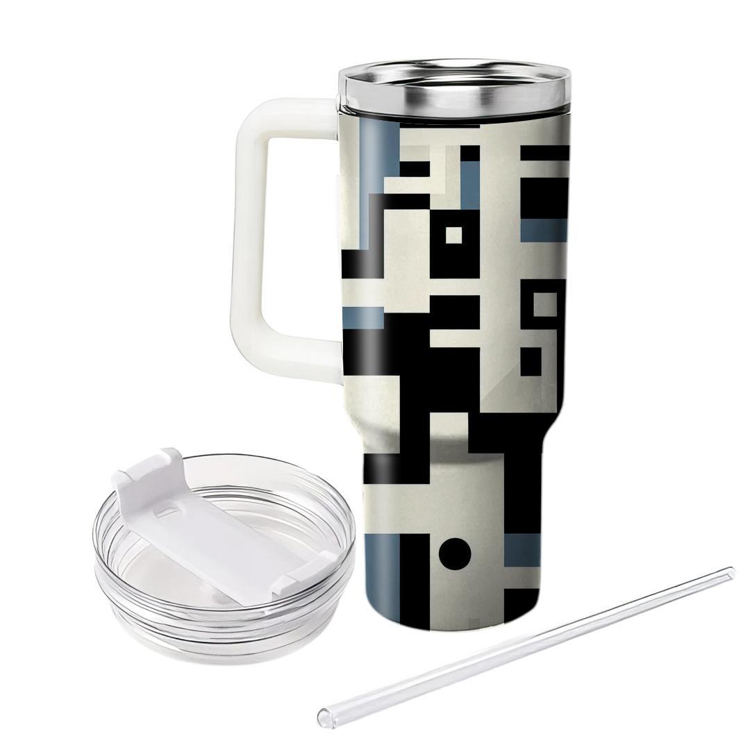 Bauhaus Line Art  Travel Tumblers