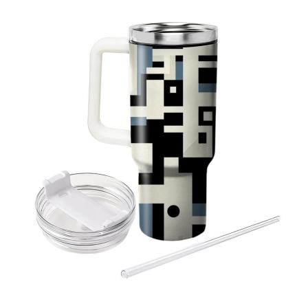 Bauhaus Line Art  Travel Tumblers