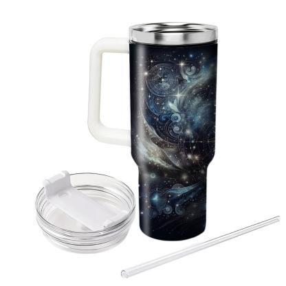 Cosmic Reverence - New Year’s Celestial  Tumblers With Lids